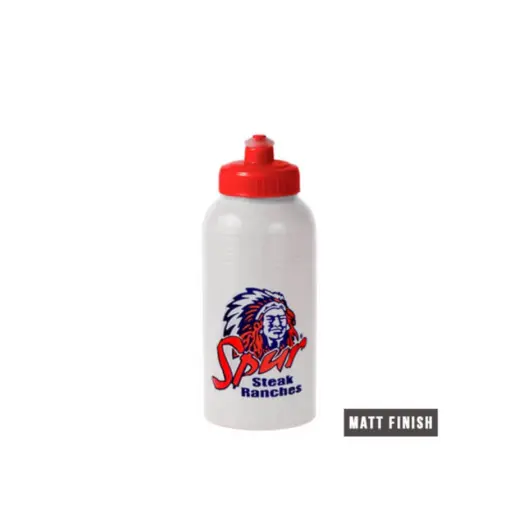 Standard 500ml Screw Cap Sports Bottle - Semi Clear